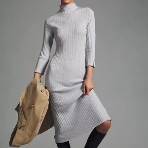 Daily Practice by Anthropologie Textured Column Sweater Dress